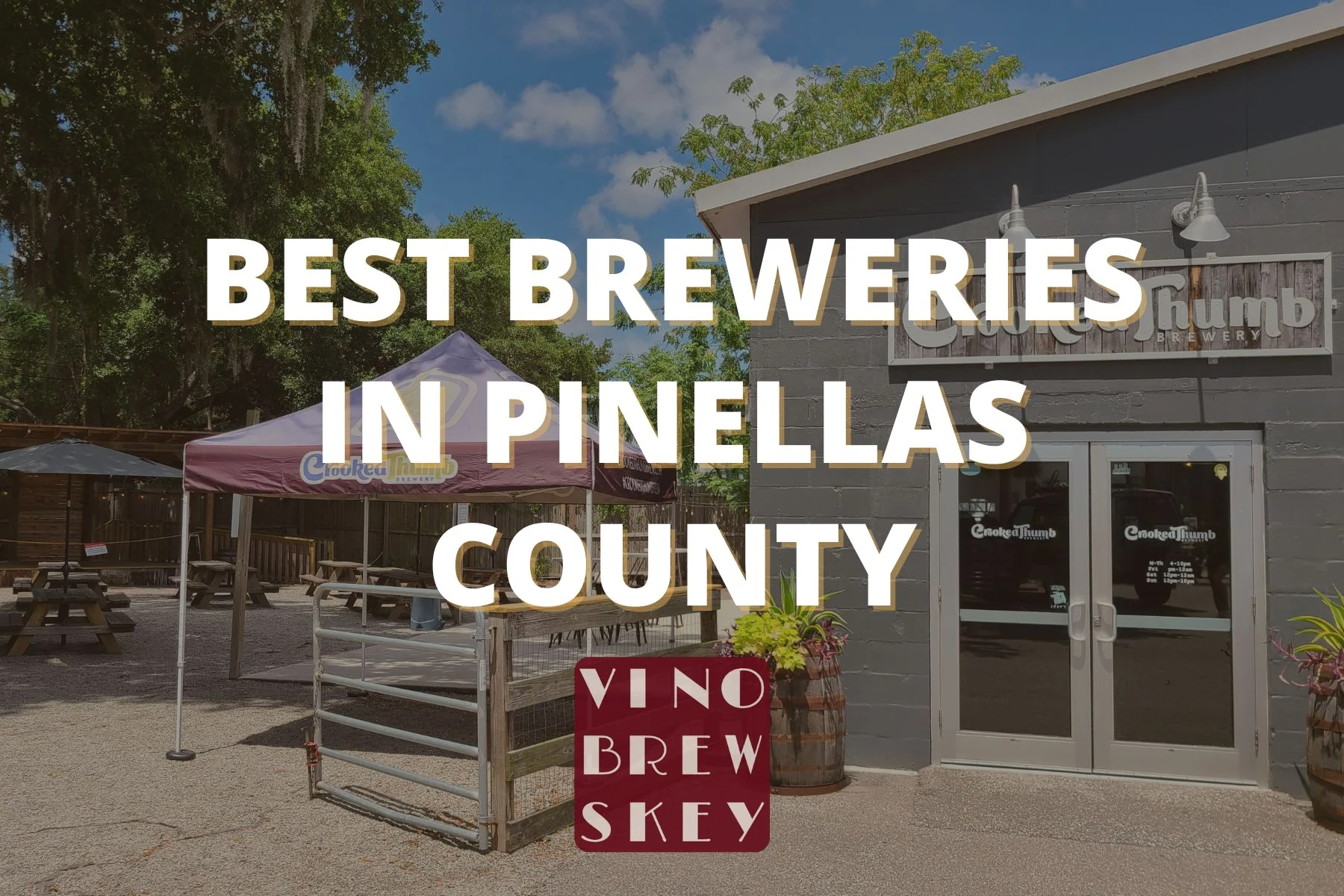 Best Pinellas County Breweries - VinoBrewskey.com