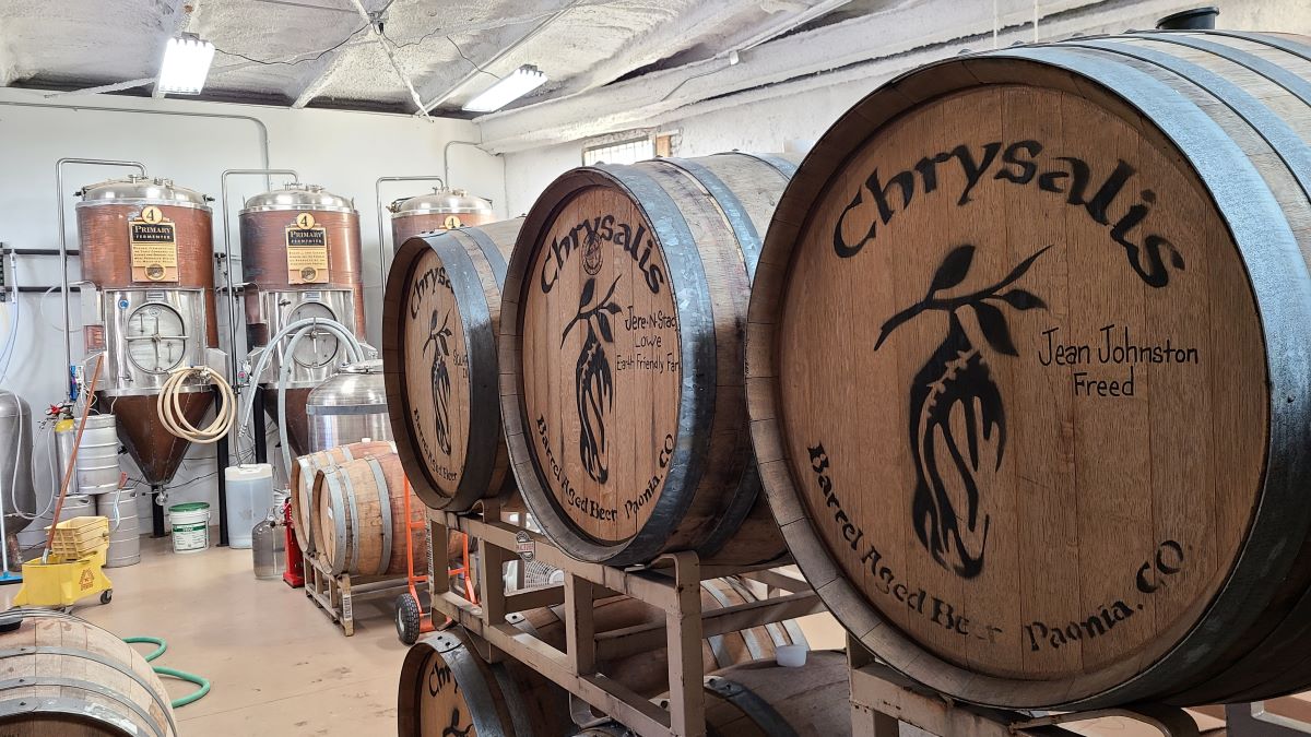 Chrysalis beer barrels