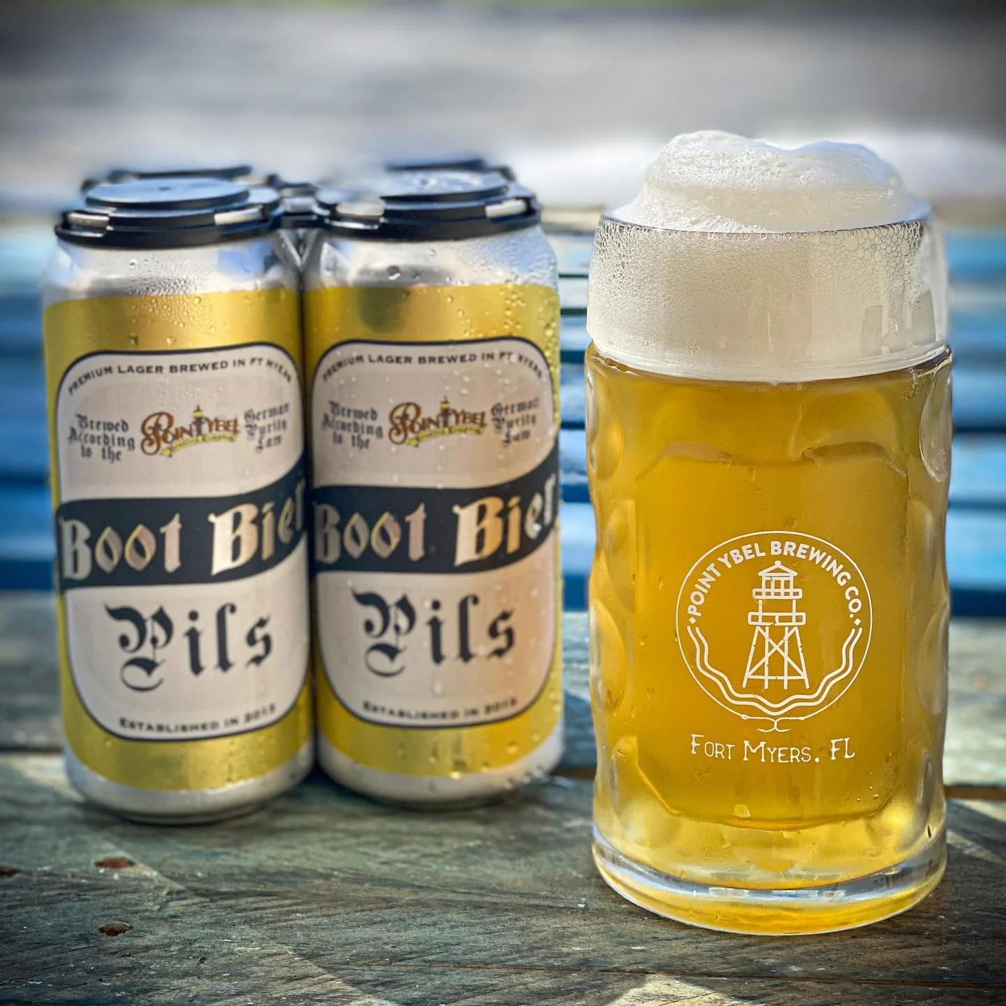Point Ybel Brewing Company Pils beer