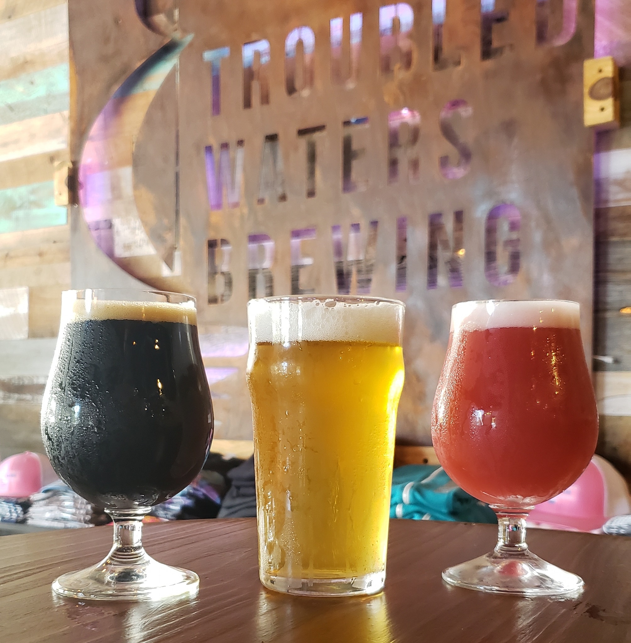 Troubled Waters Brewing craft beer